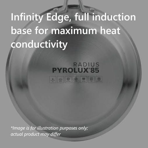 Pyrolux 2 Piece Radius 85 16cm & 18cm Saucepan Set | 2pc