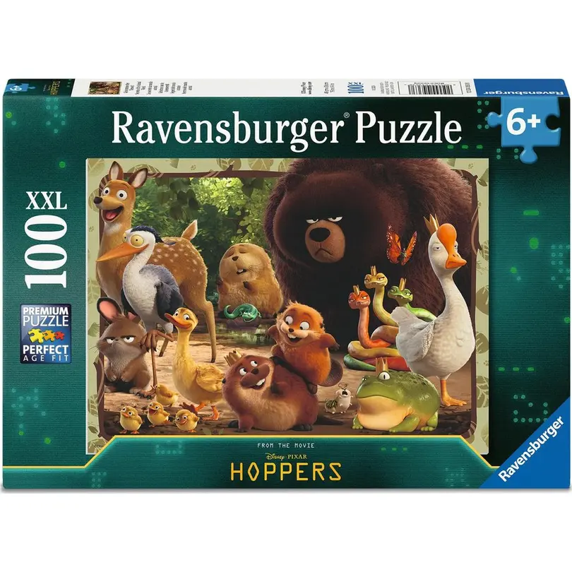 Puzzle 100-teilig Geheimnisse der Tierwelt