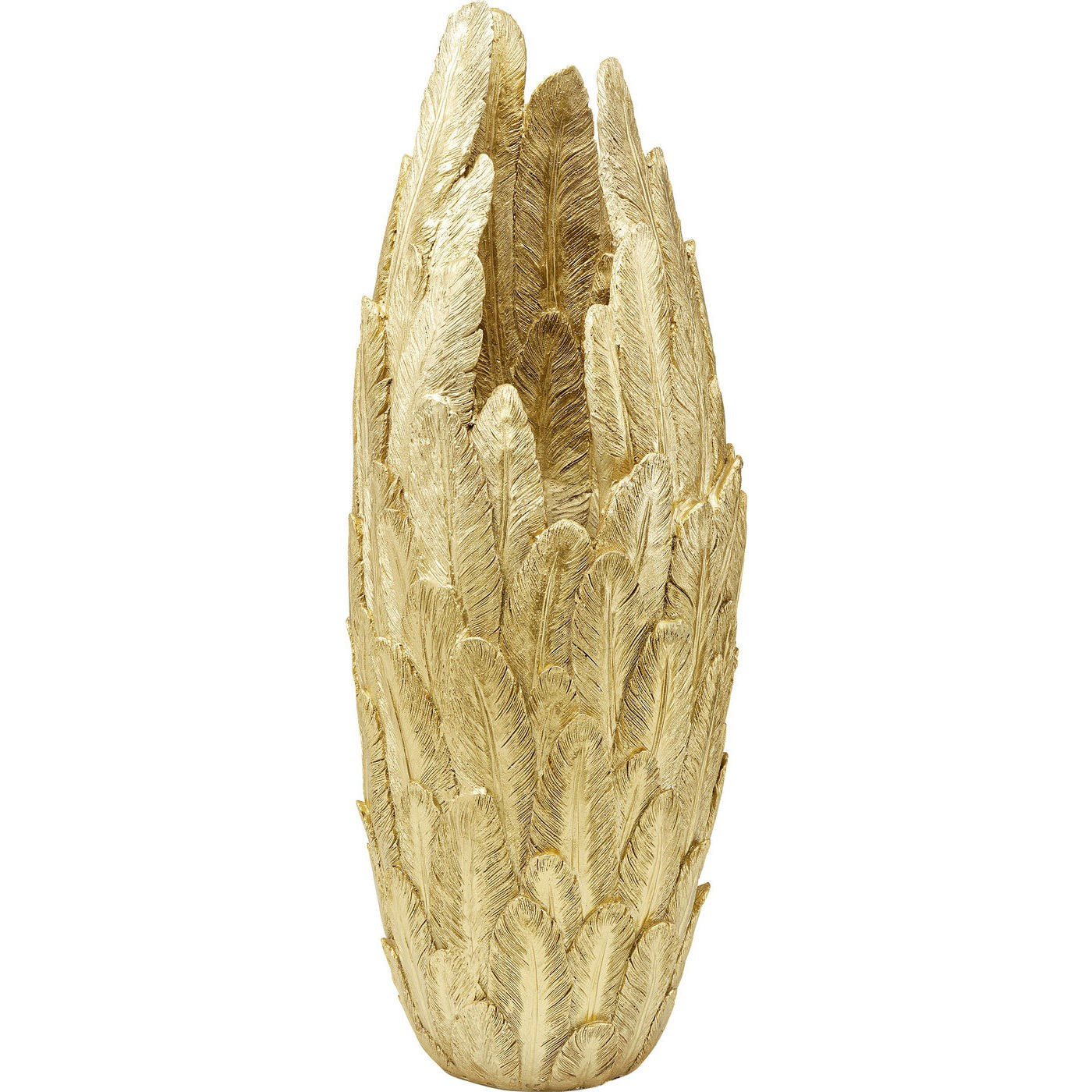 Kare Design Vaas Feathers Gouden 80cm