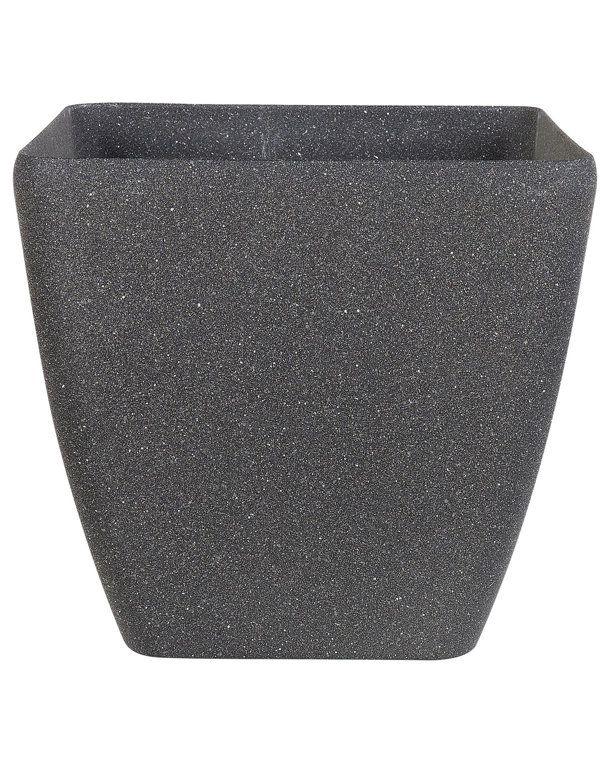Plant Pot ZELI 49 cm Dark Grey