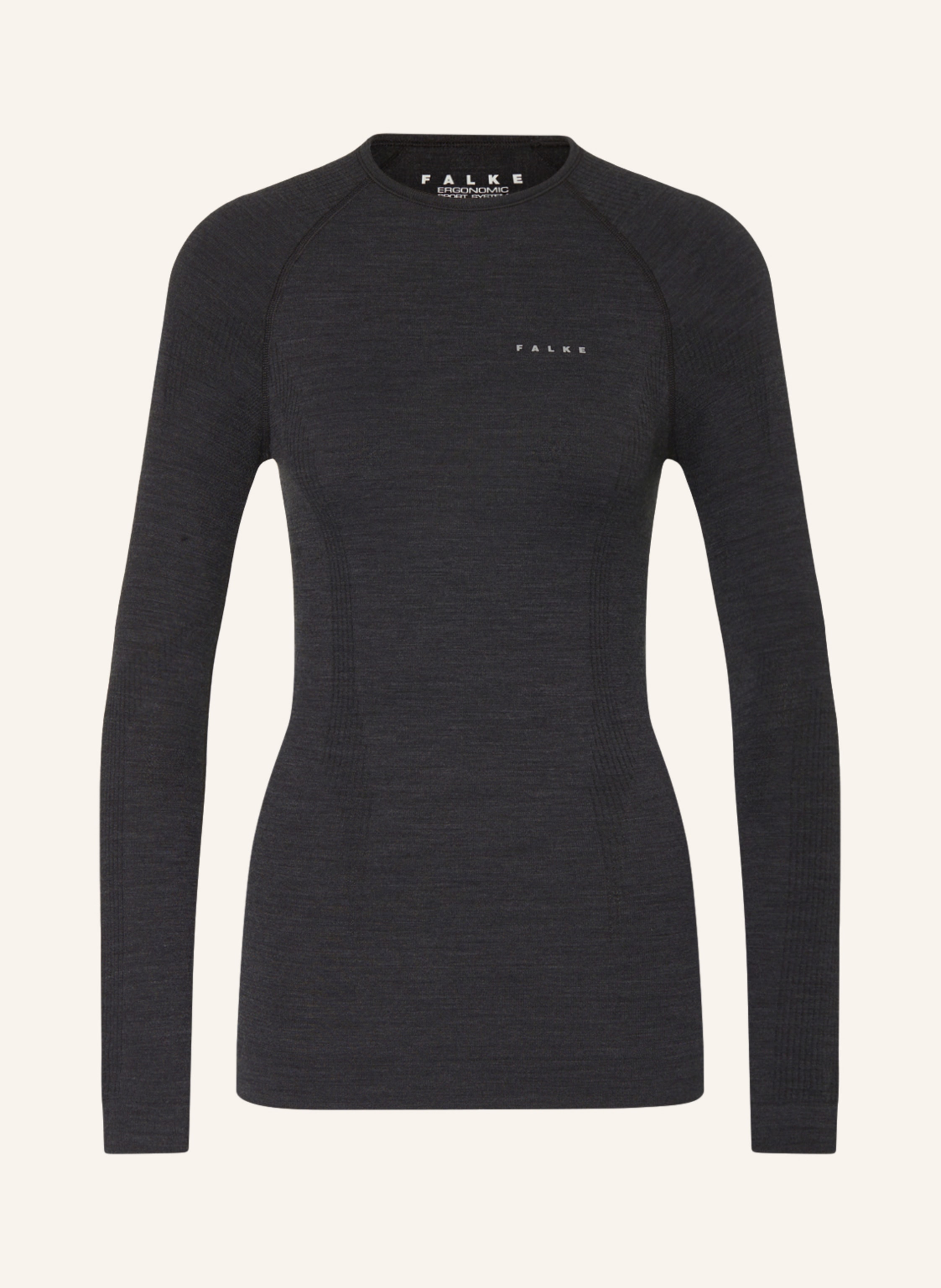 FALKE Funktionswäsche-Shirt WOOL-TECH mit Merinowolle
