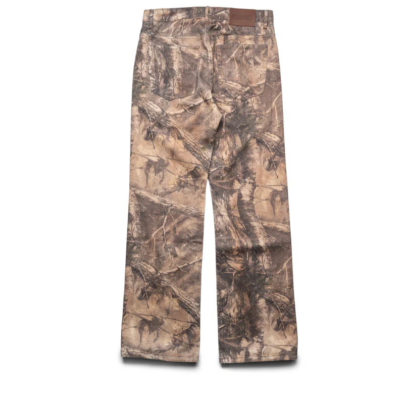 Pleasures Hendrix Flare Jeans - Brown Tree