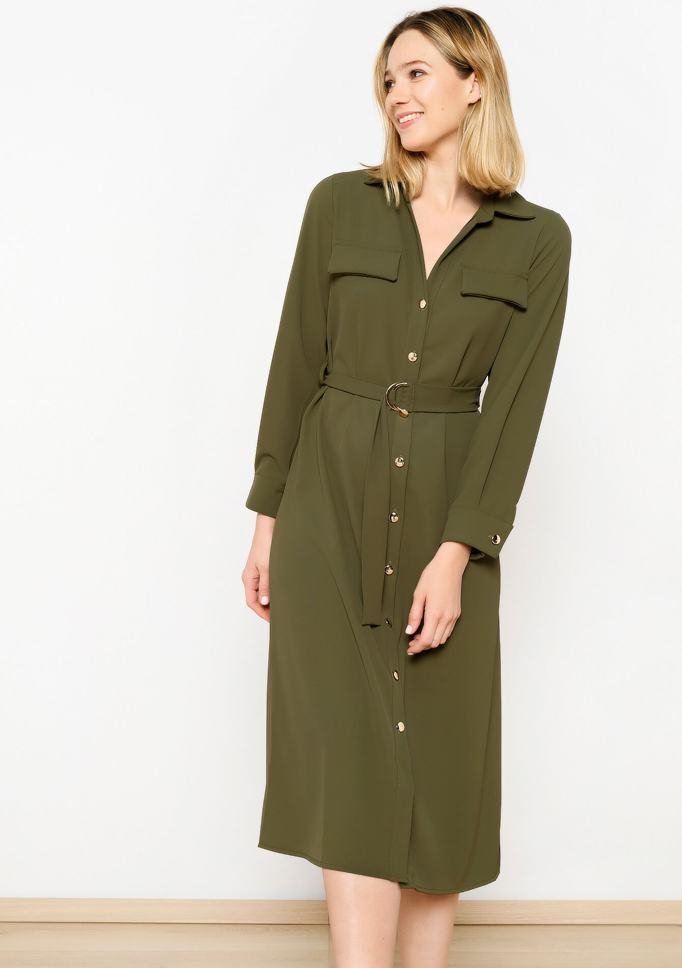 Hemdjurk met ceintuur