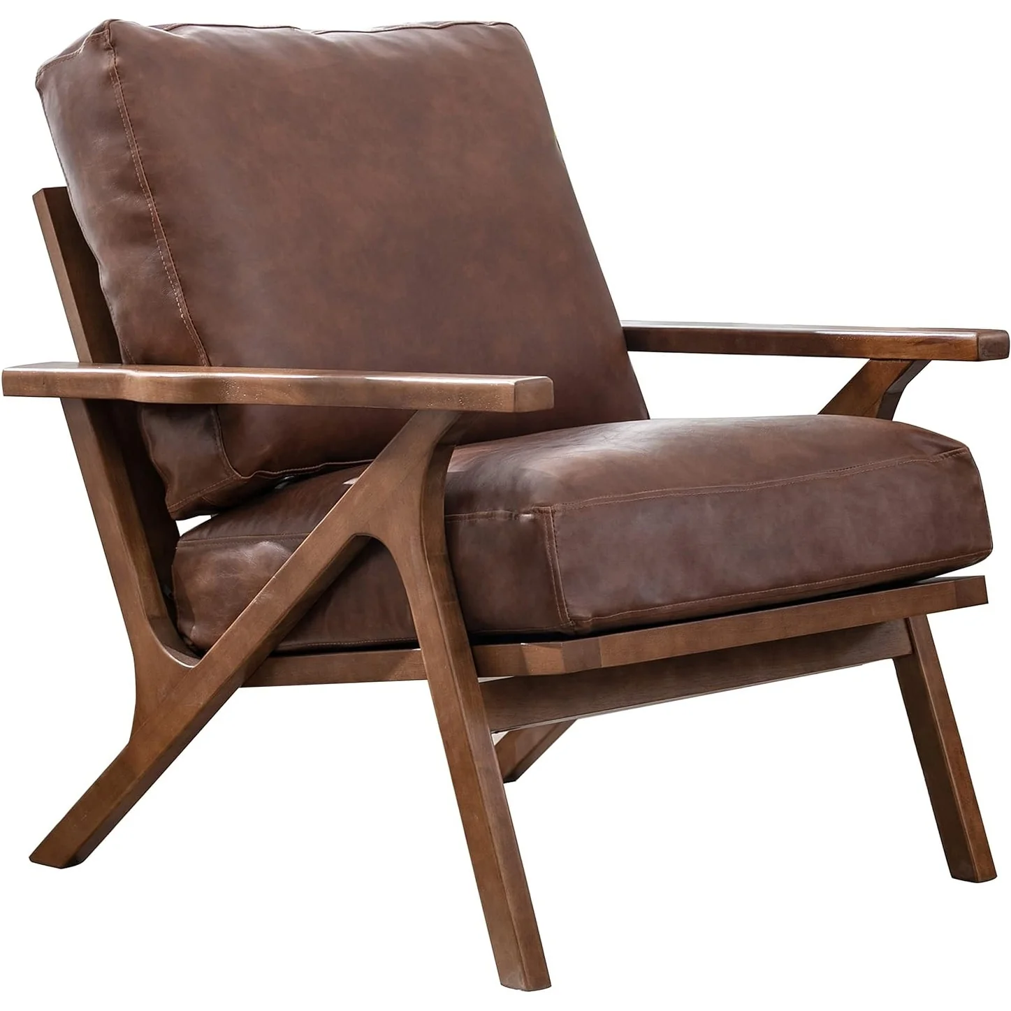 Mid Century Modern Accent Armchair