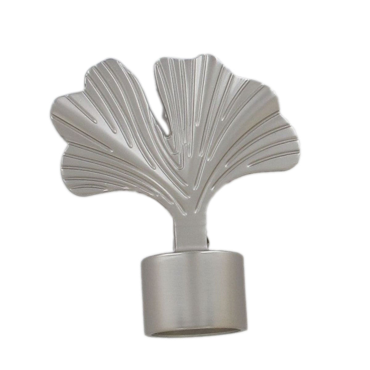 Conjunto de 2 terminais NIKKO prateado mate