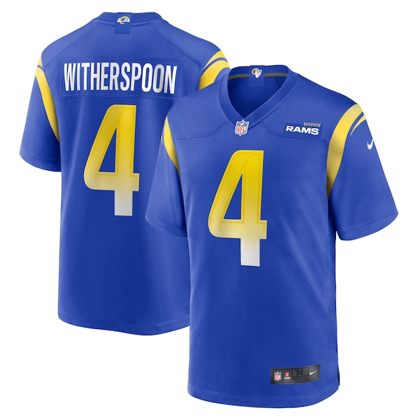 Ahkello Witherspoon Los Angeles Rams Nike Team Game Jersey -  Royal