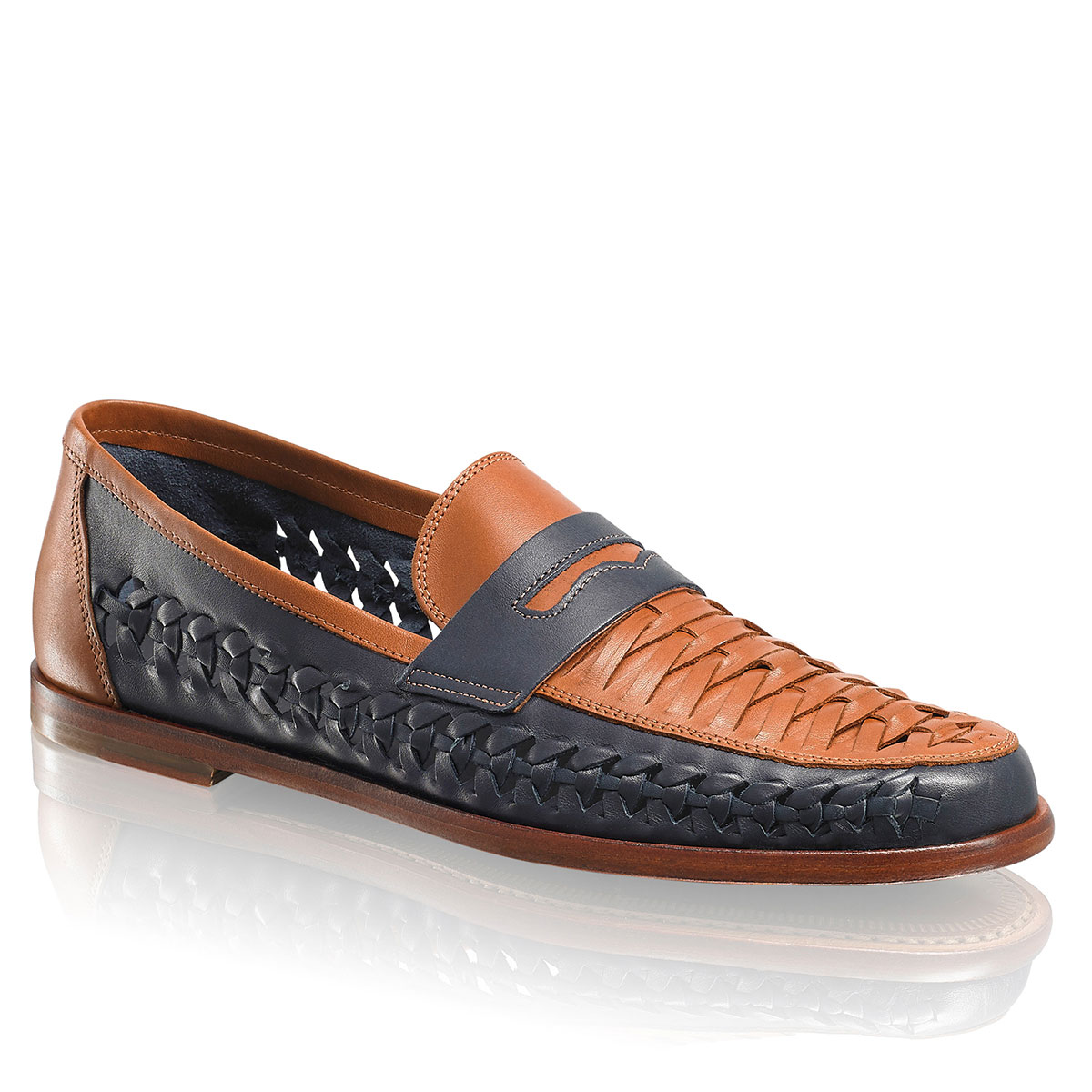 Russell & Bromley UPPERCUT Woven Slip On
