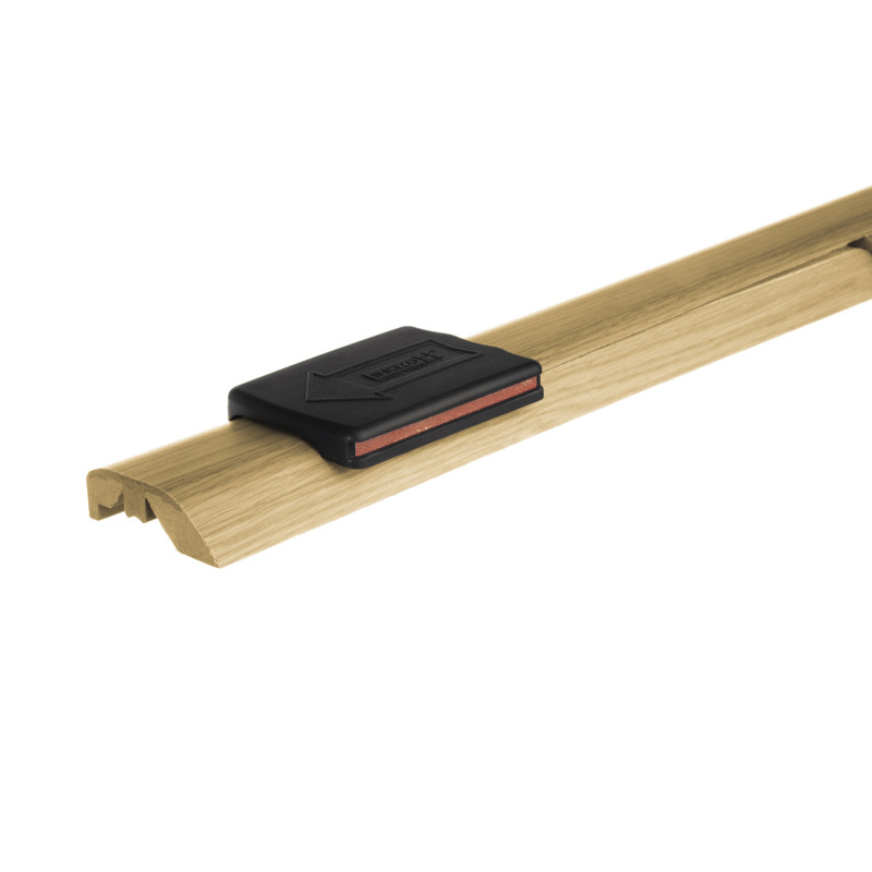 Barre de jonction Incizo 5-en-1 pour sol stratifié teck rouge argile 2,15 m PERGO
