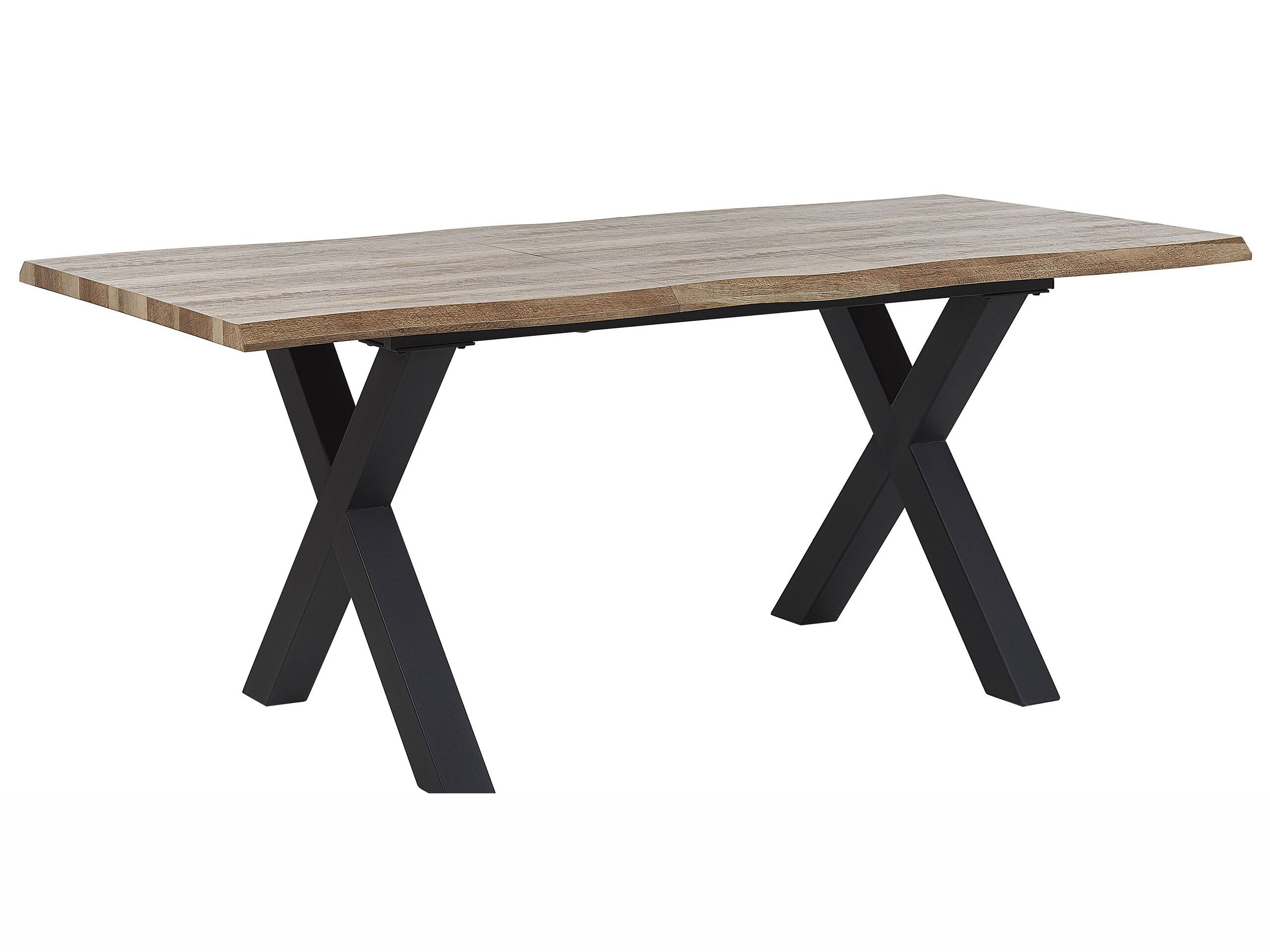 Stół rozkładany 140/180 cm ciemne drewno