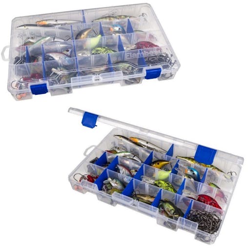 Flambeau 4004 20 Compartment Tuff Tainer Fishing Tackle Tray with Zerust