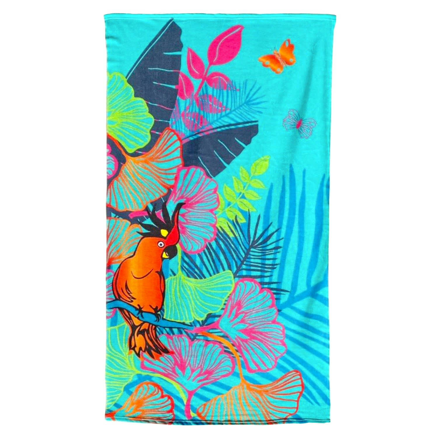 PLAGE MICROFIBRE - Serviette de plage microfibre Perrocco 90x170 multicolore