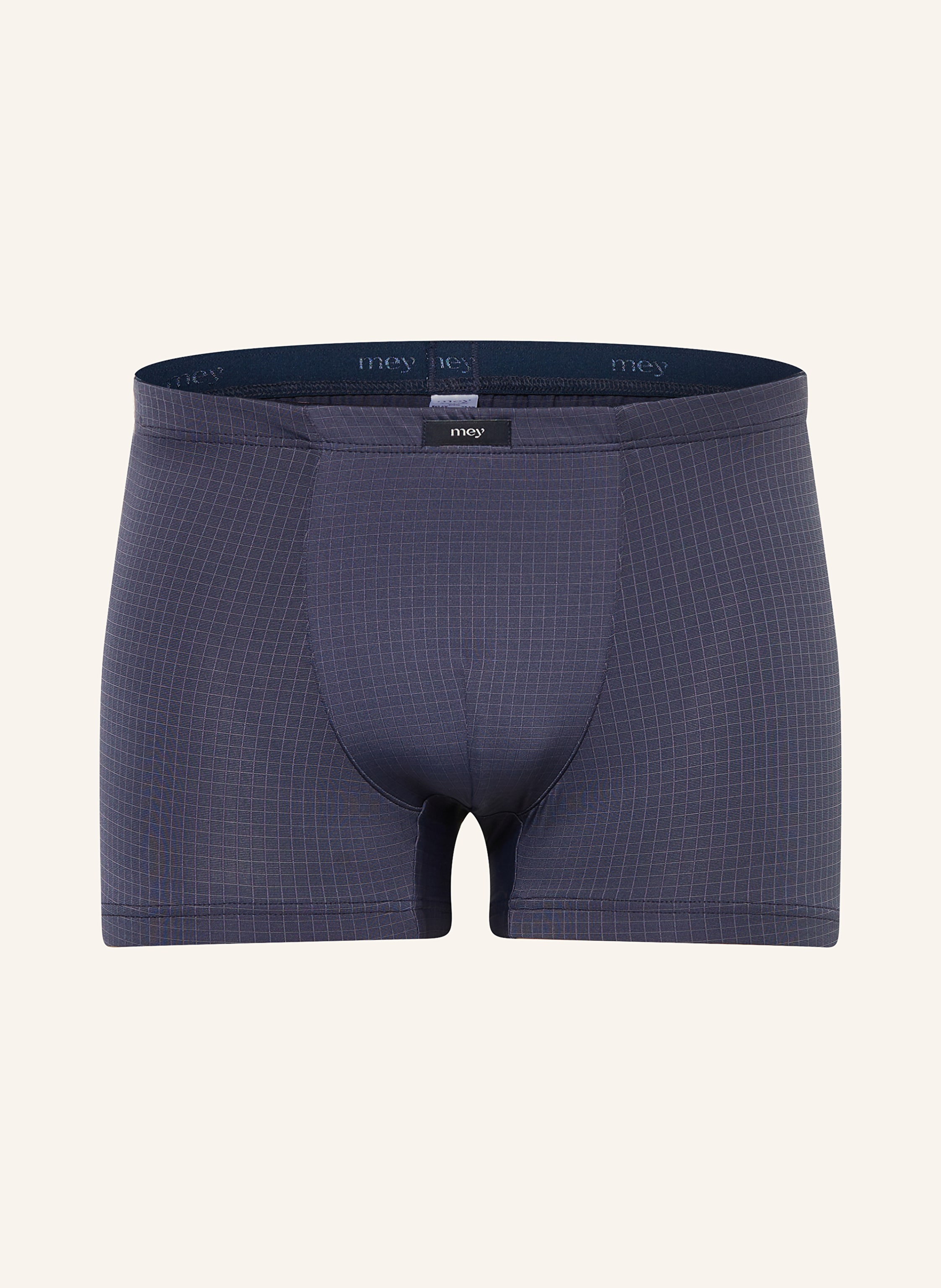 mey Boxershorts Serie BLUE CHECK