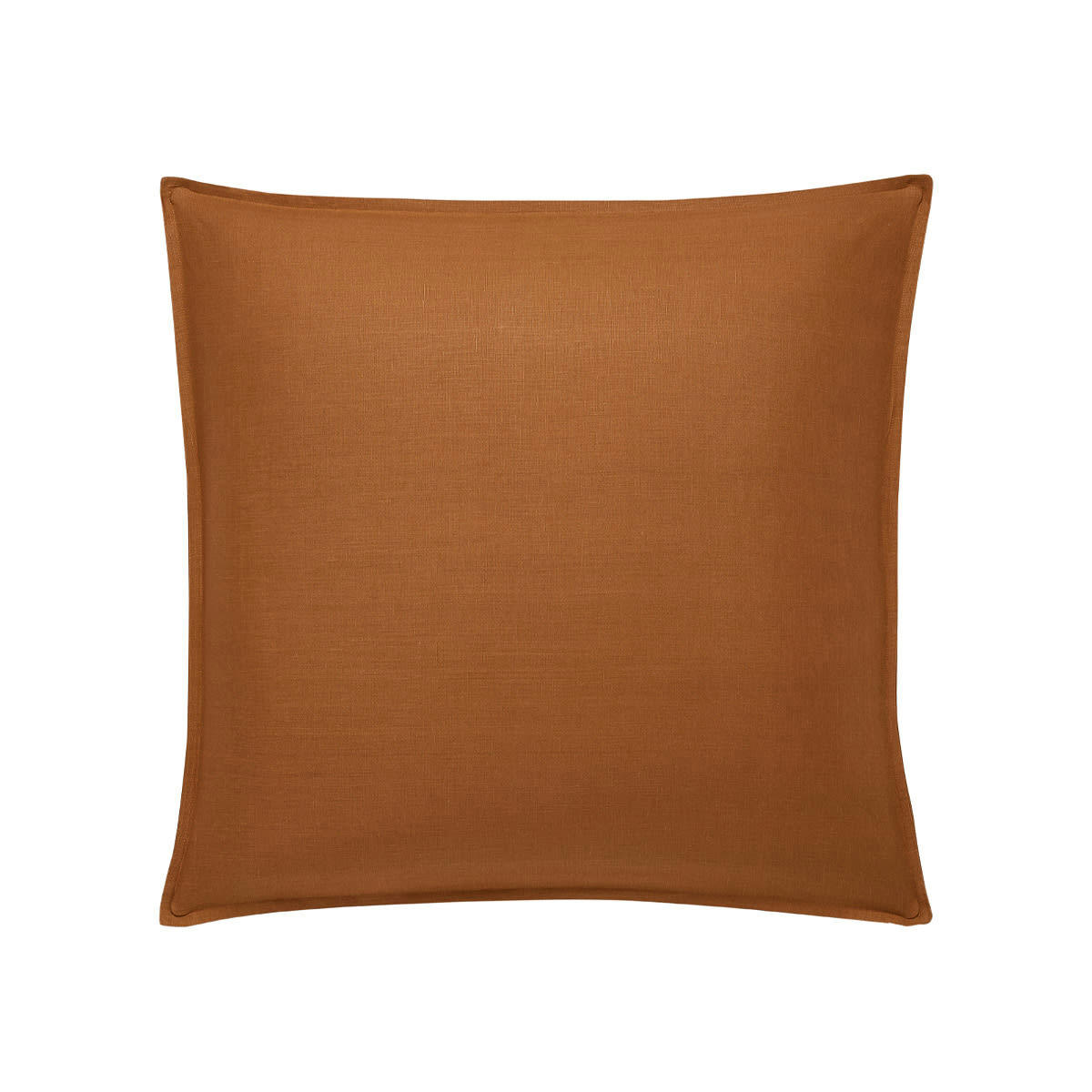 NOUVELLE VAGUE - Taie d'oreiller en lin marron 65x65