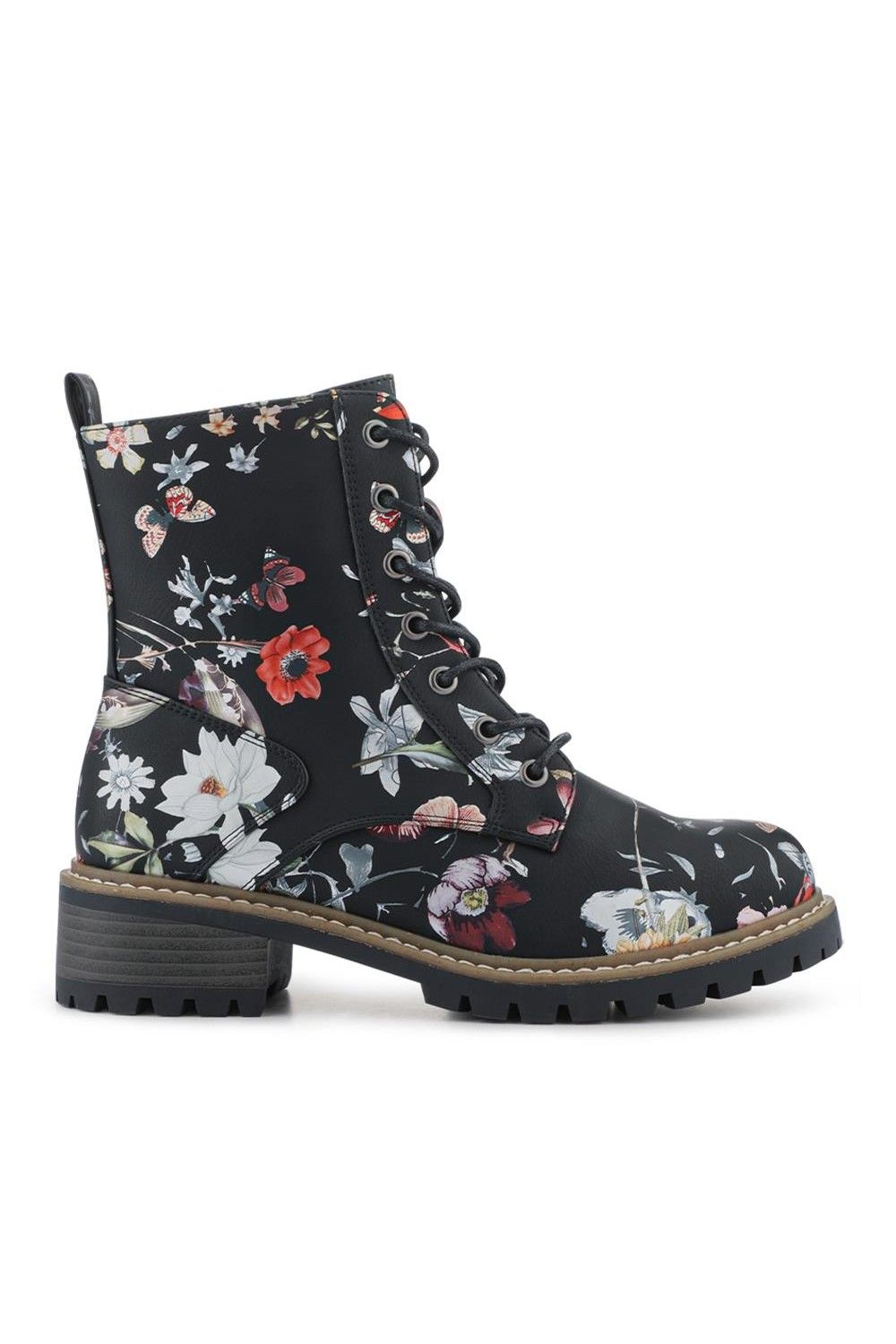 Pavers Wide Fit Lace Up Ankle Boots