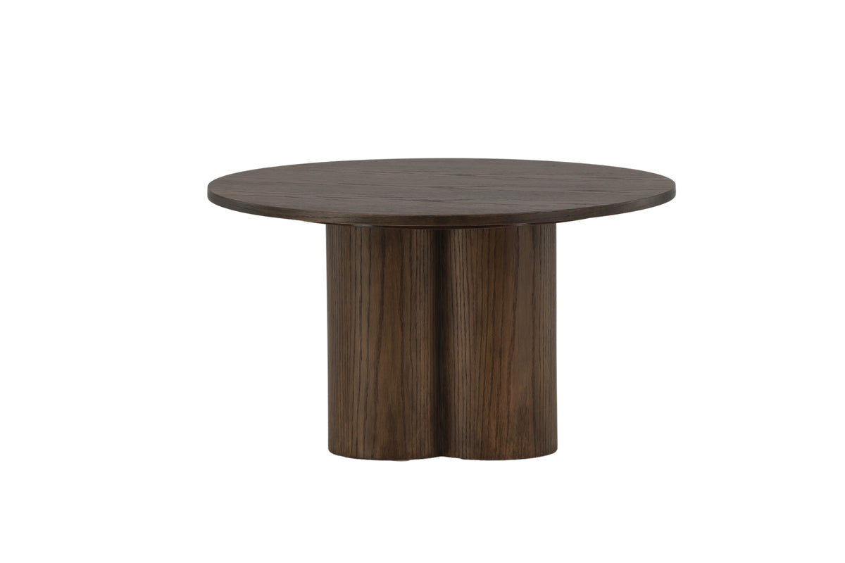 Rebellenclub Salontafel Grenaa - Ø80 cm - Walnoot