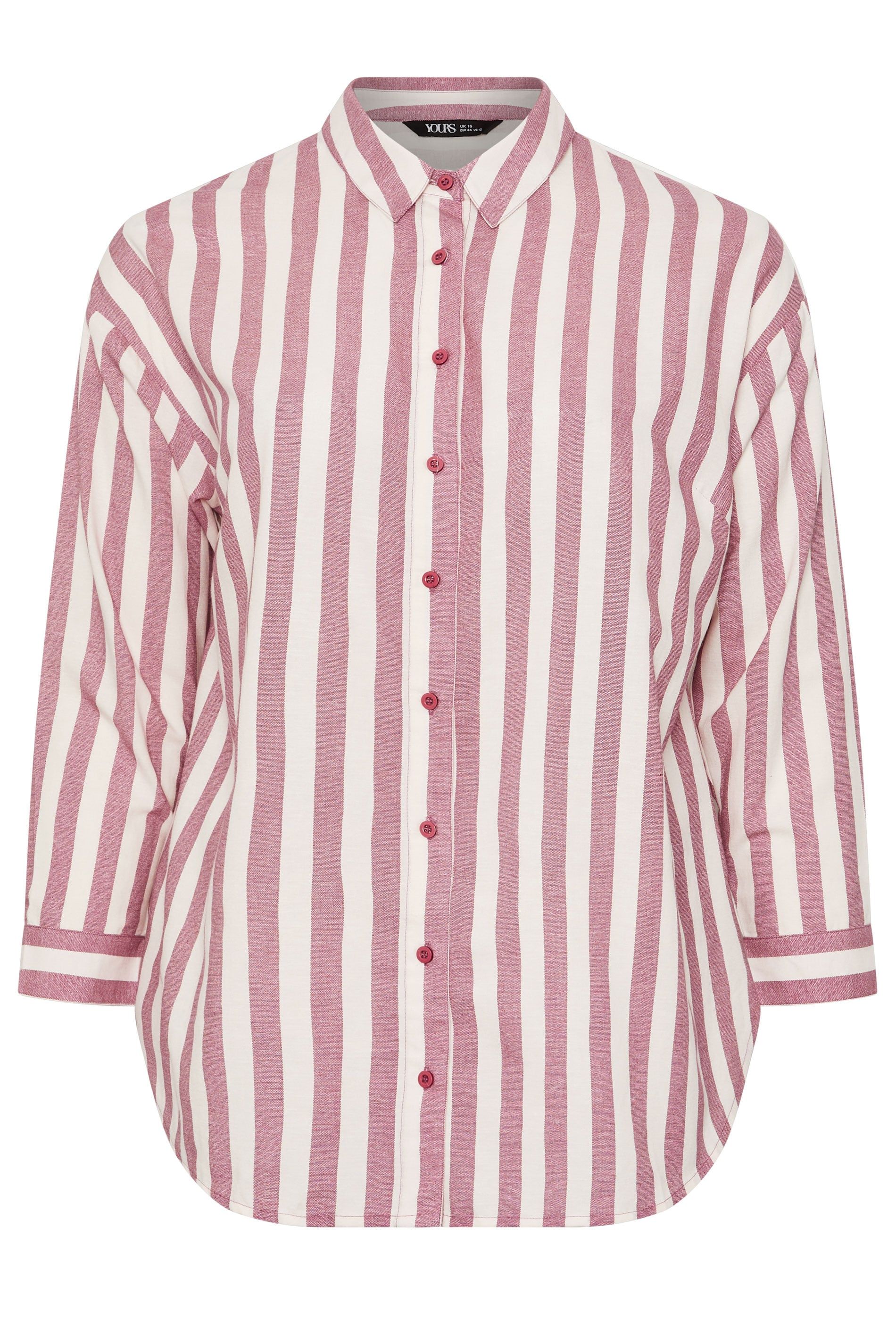 Yours Stripe Linen Shirt
