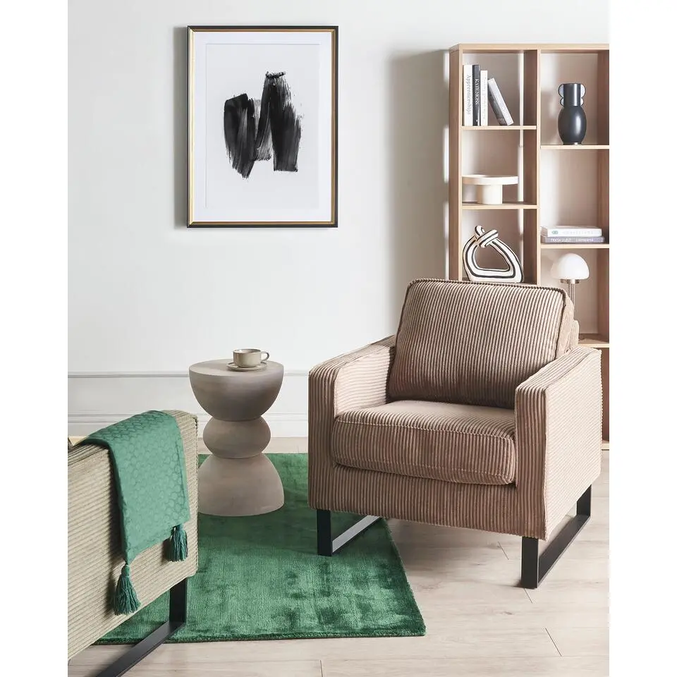 VIND - Fauteuil - Beige - Corduroy