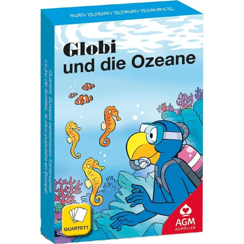 Kartenspiel Globi Quartett Ozean