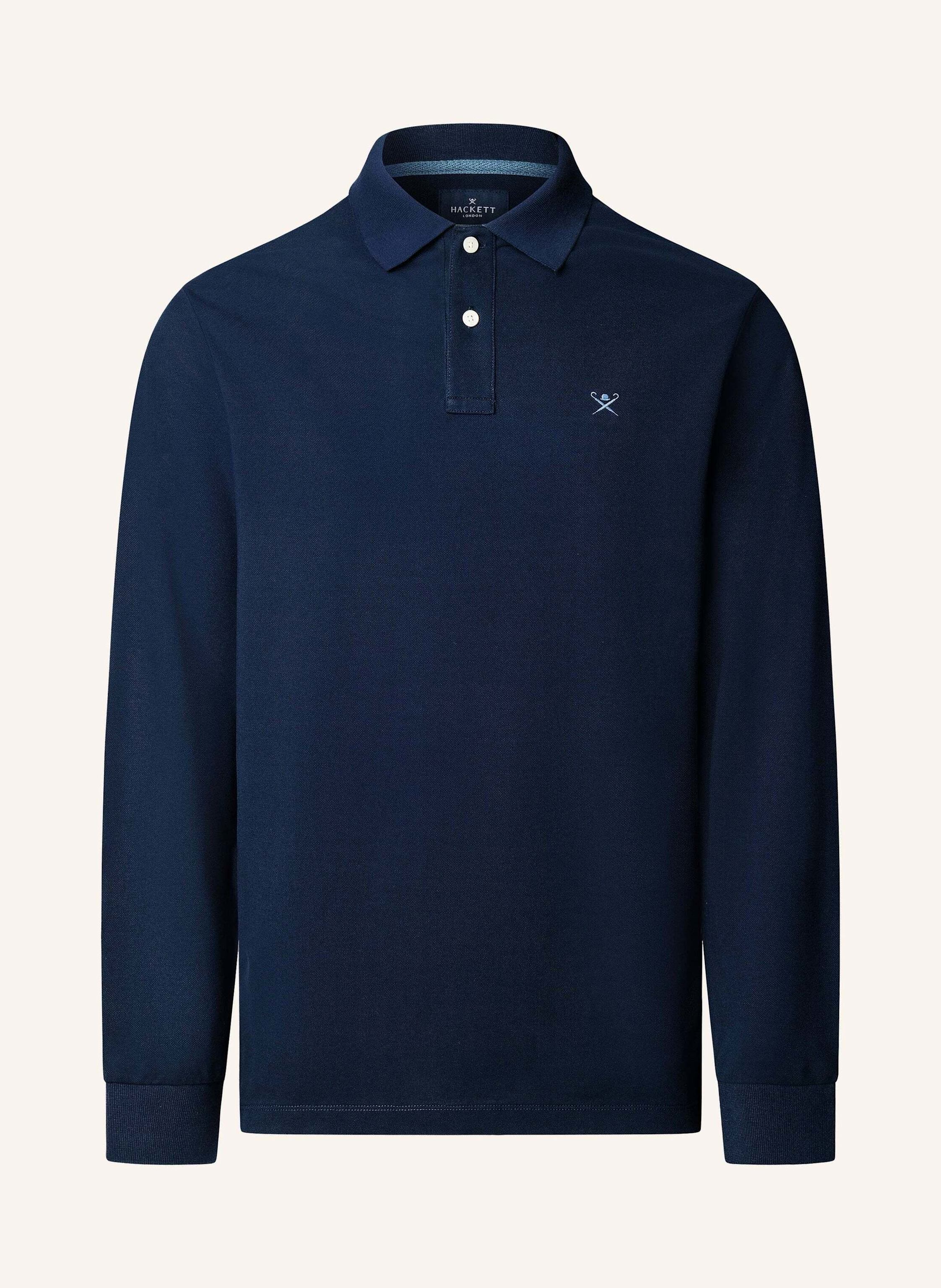 HACKETT LONDON Poloshirt SLIM FIT LOGO LS