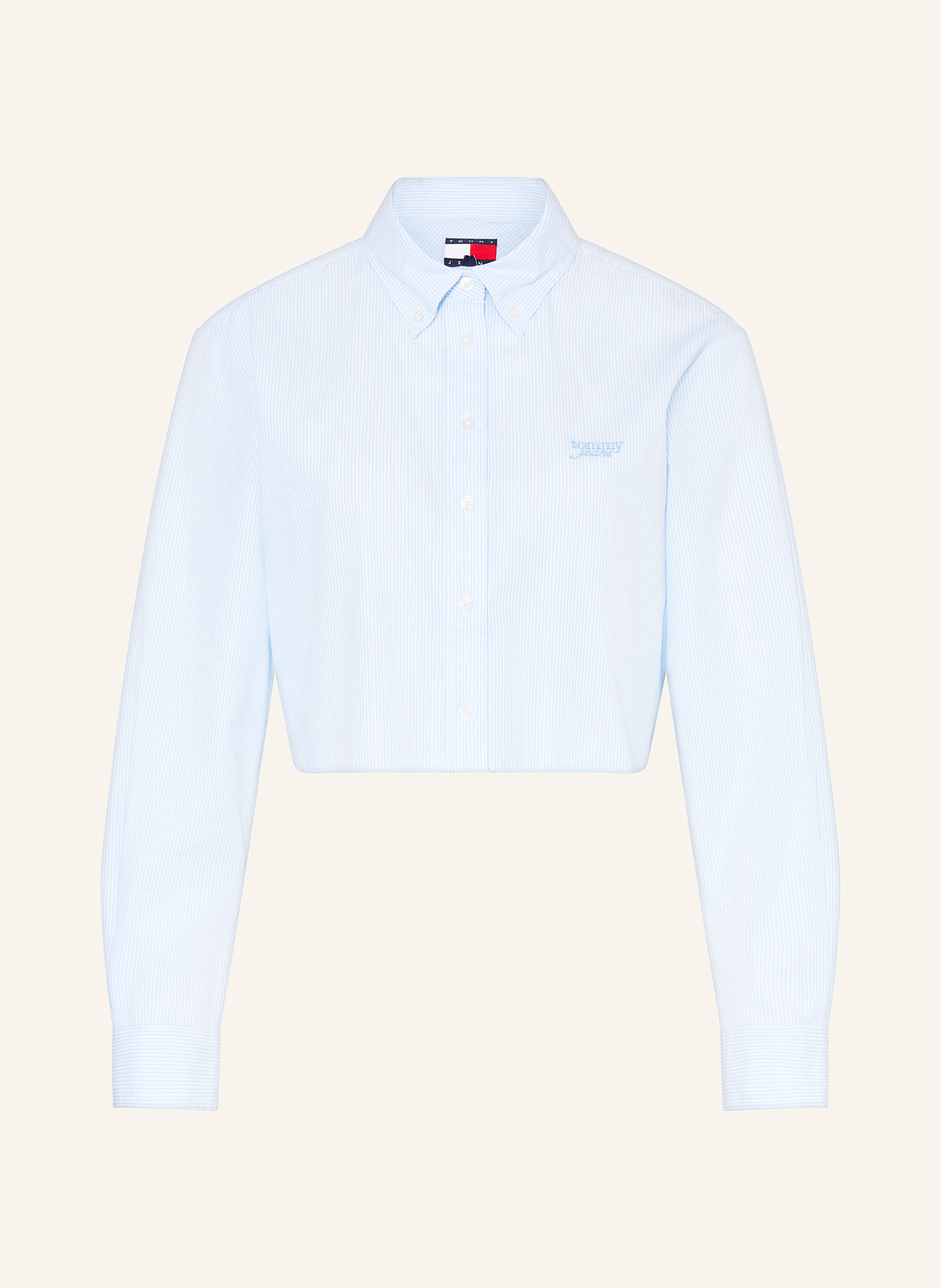TOMMY JEANS Cropped-Hemdbluse