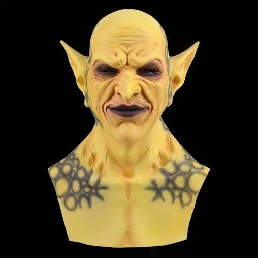 NNETM The Diabolical Grin: Demon Joker Latex Mask