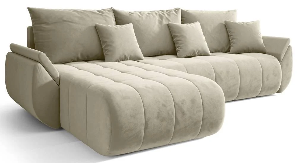 Hoekslaapbank Artesia links velvet