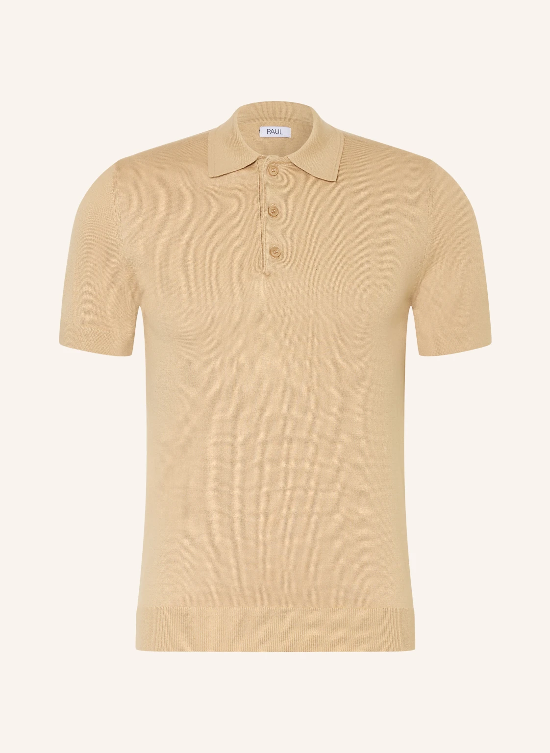 PAUL Strick-Poloshirt