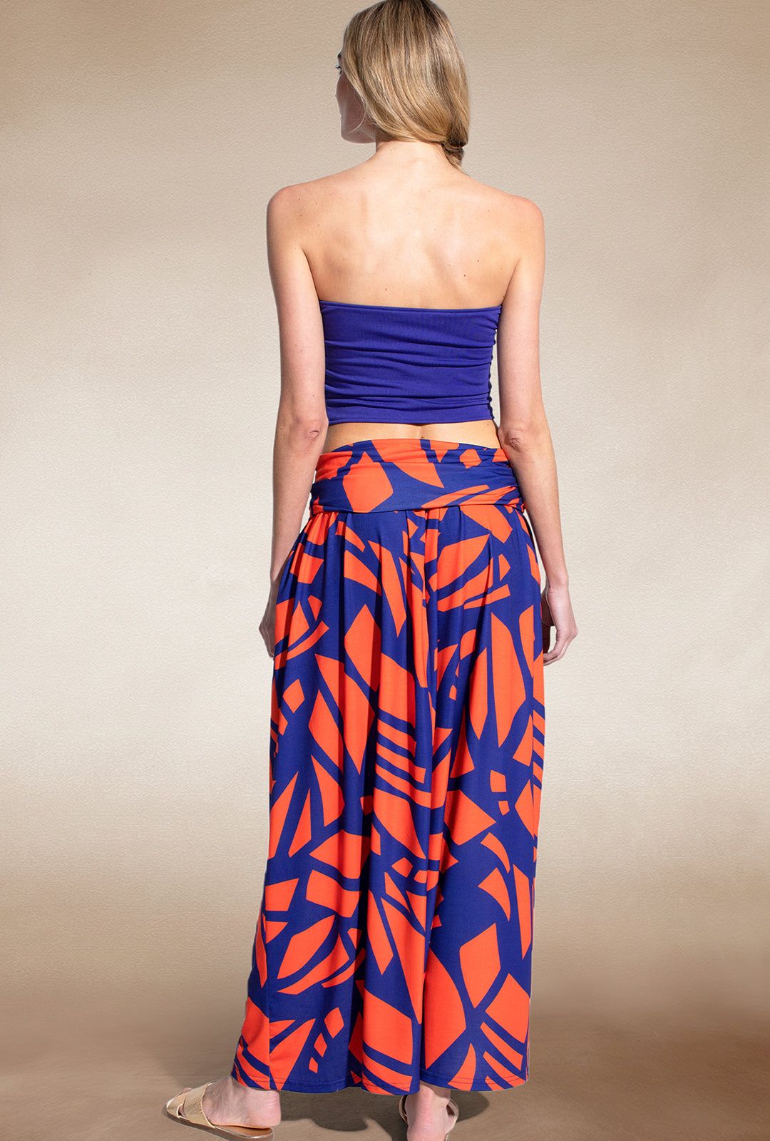 Hot Squash Boho Maxi Skirt