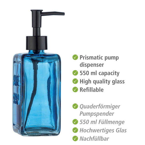 Dozownik do mydła w płynie PURE, 550 ml, WENKO