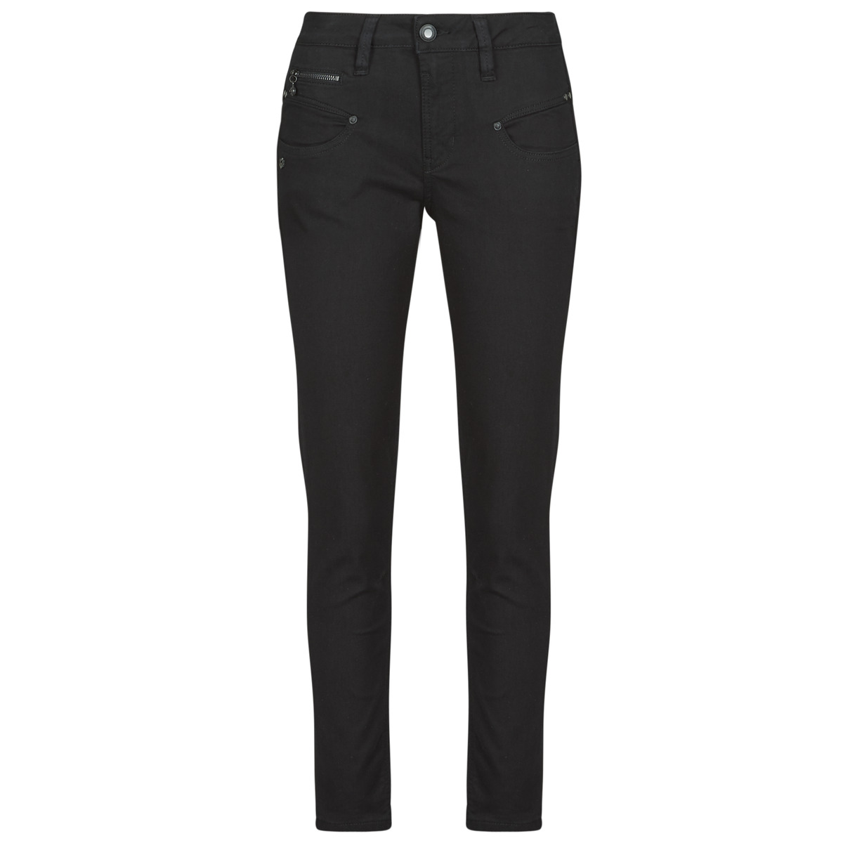 Freeman T.Porter - ALEXA HIGH WAIST CROPPED S-SDM - Black