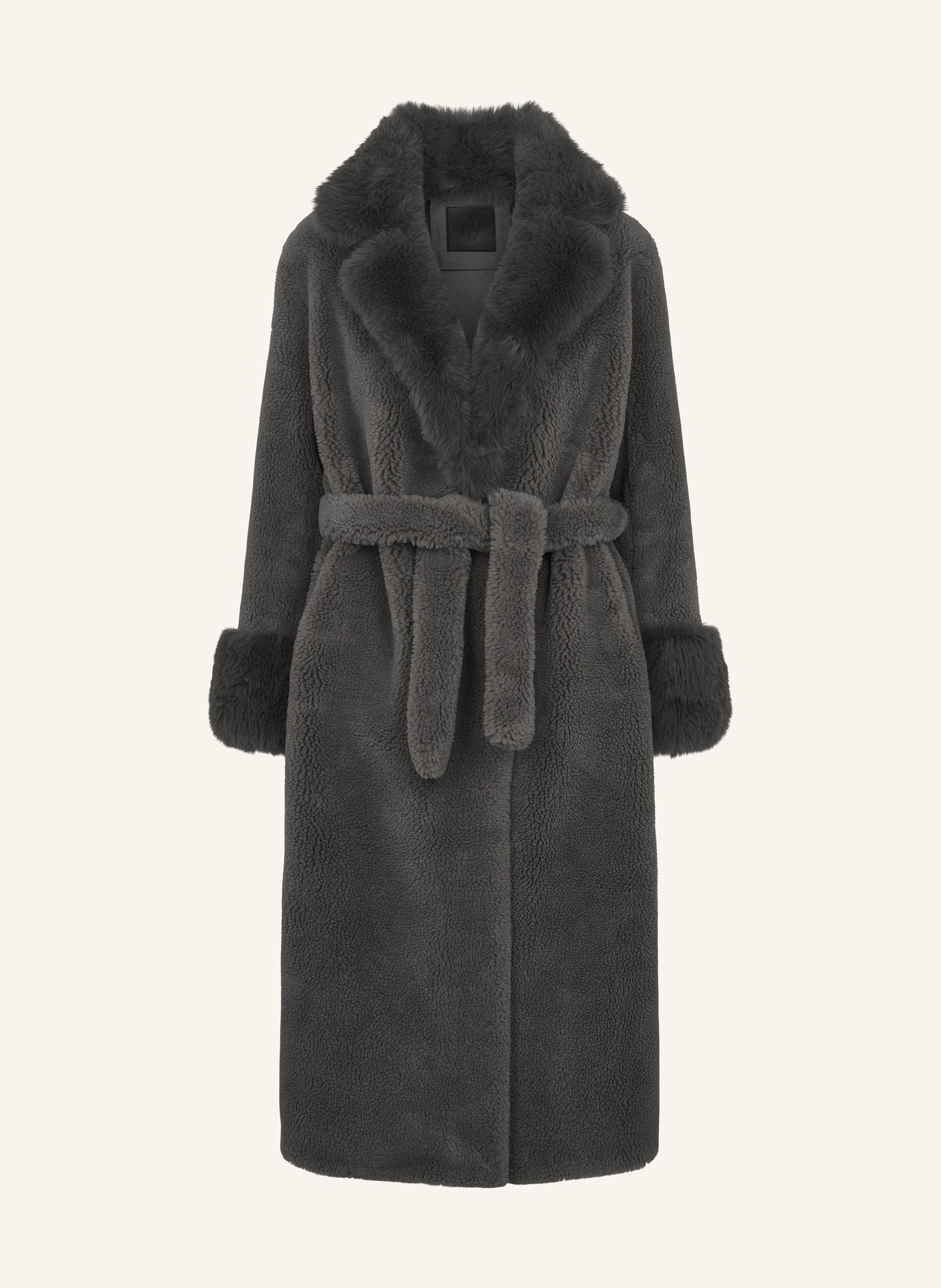 AMERICANDREAMS Teddyfell-Mantel FARAH