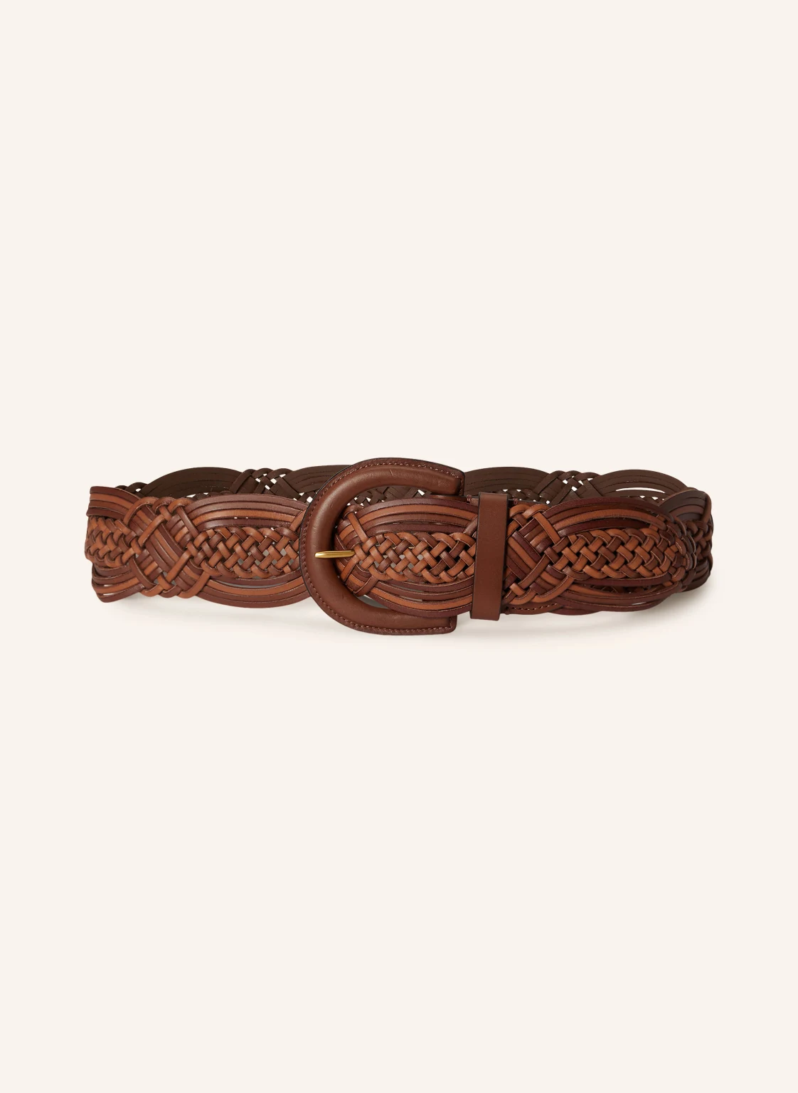 LAUREN RALPH LAUREN Flechtgürtel aus Leder