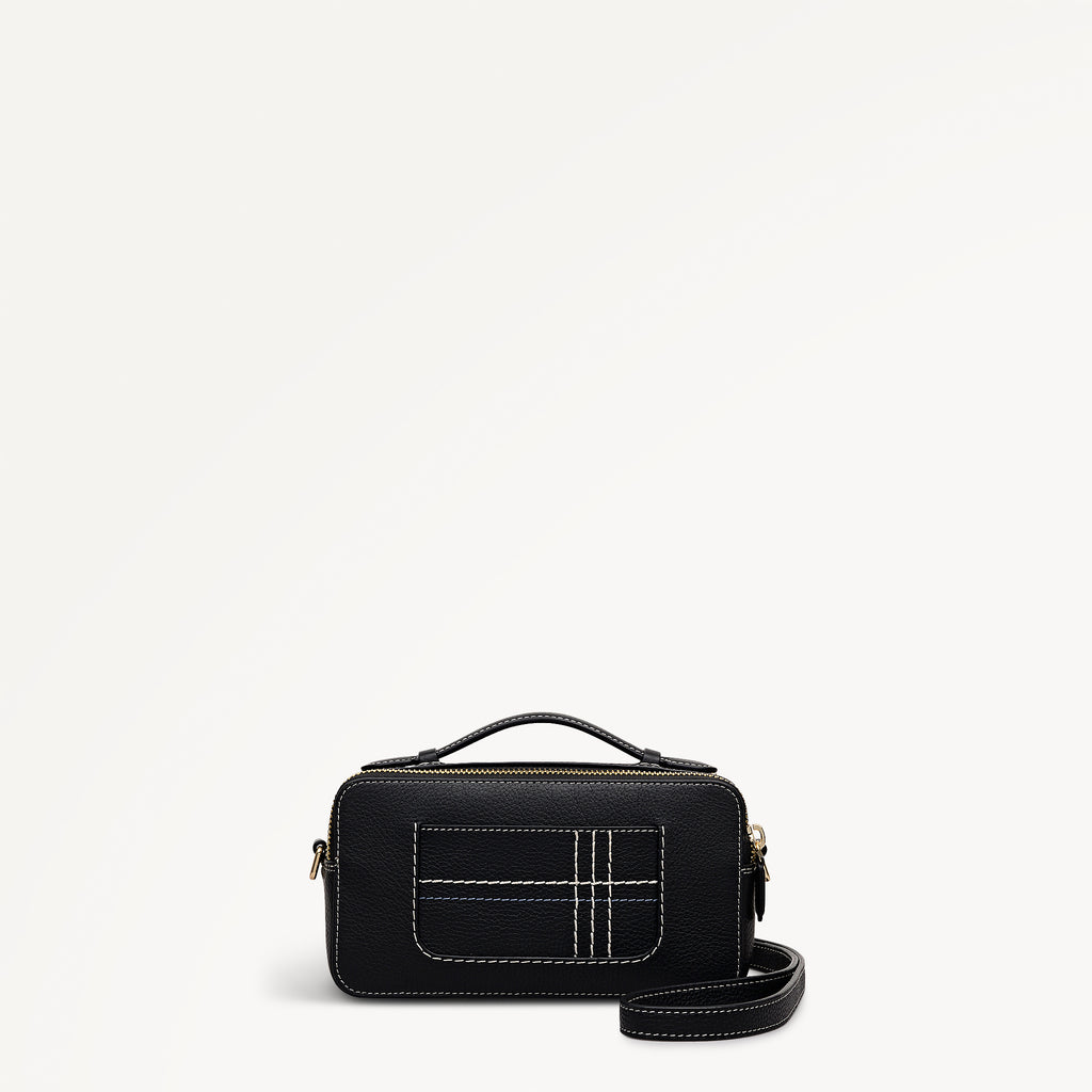 Calvert Way - Check - Small Ziptop Cross Body