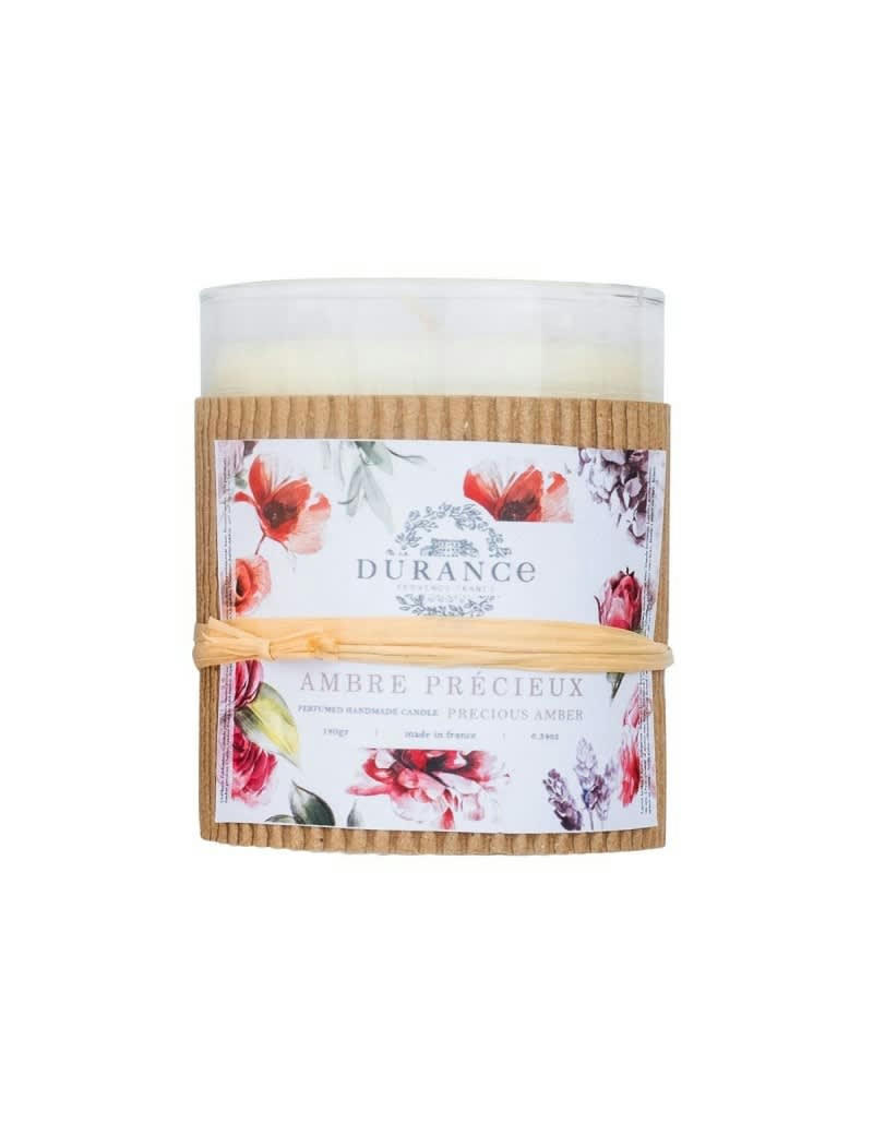 AMBRE PRÉCIEUX - Bougie parfumée traditionnelle ambre précieux 180g