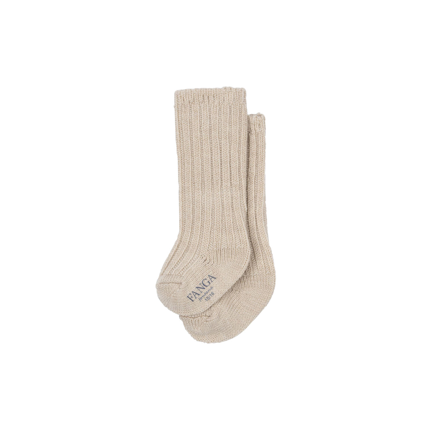 Lana Heavy Knitted Socks, sand