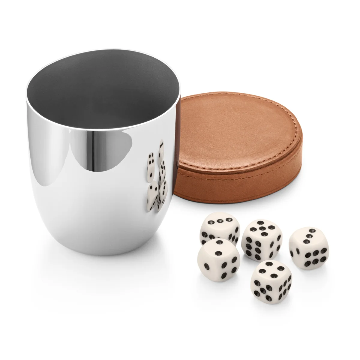 Georg Jensen - Sky Würfel-Reiseset mit Becher, Edelstahl