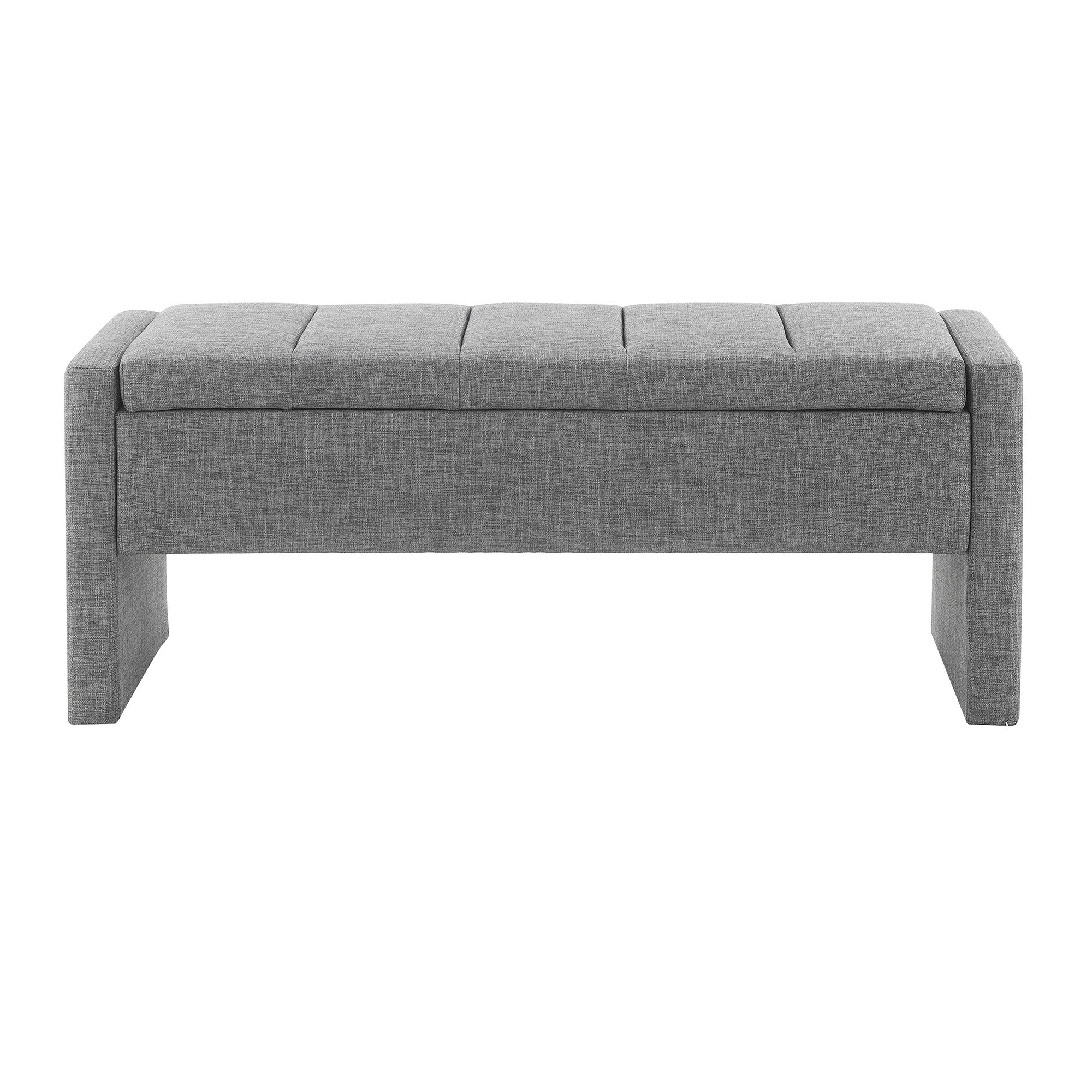 Modern Bed End Bench with Storage