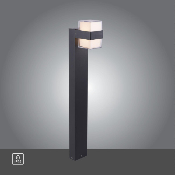 Lampa ogrodowa CARA wys:75 cm antracyt LED 1x8W 700lm IP44 Paul Neuhaus