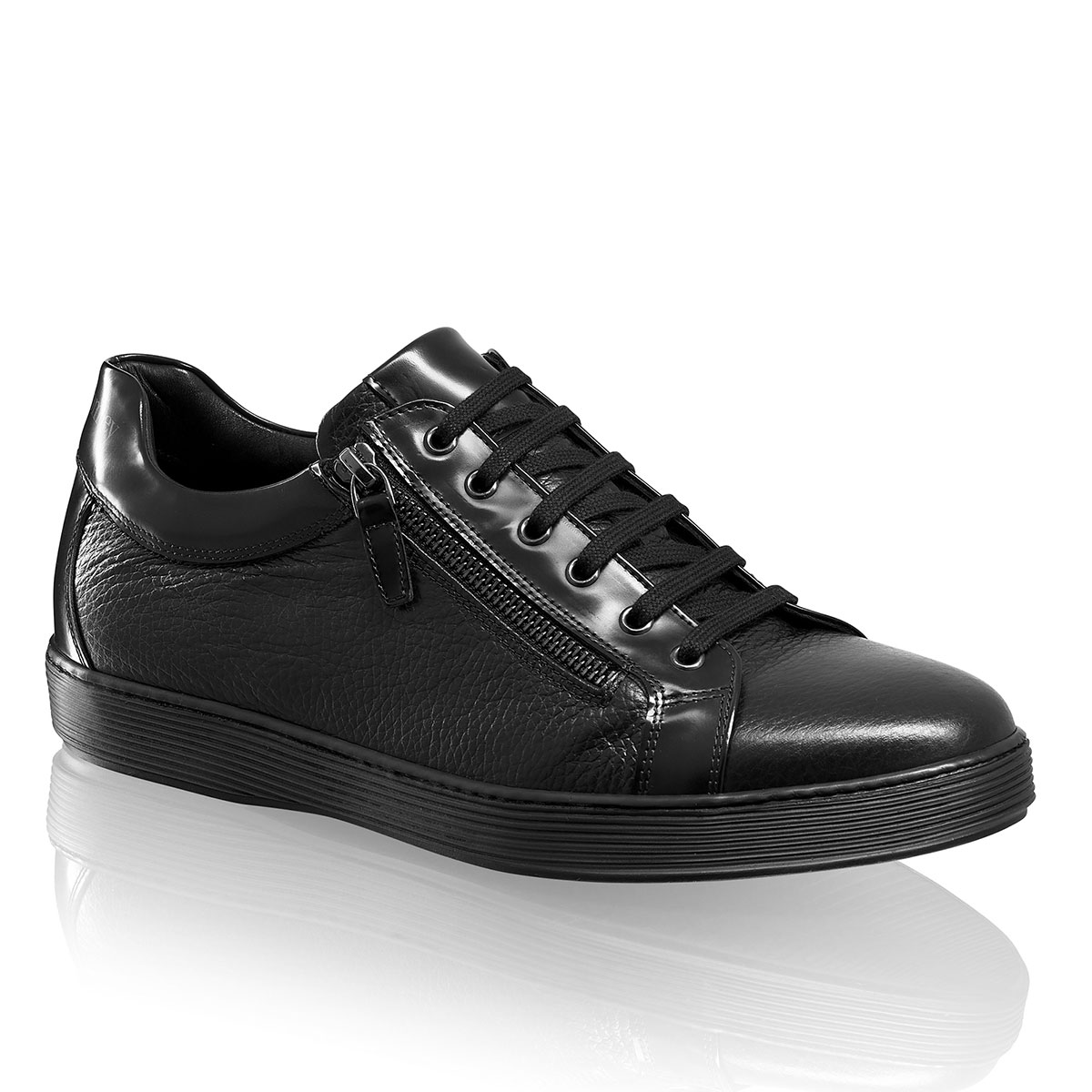 Russell & Bromley MARSEILLE Lace Up With Zip Trim
