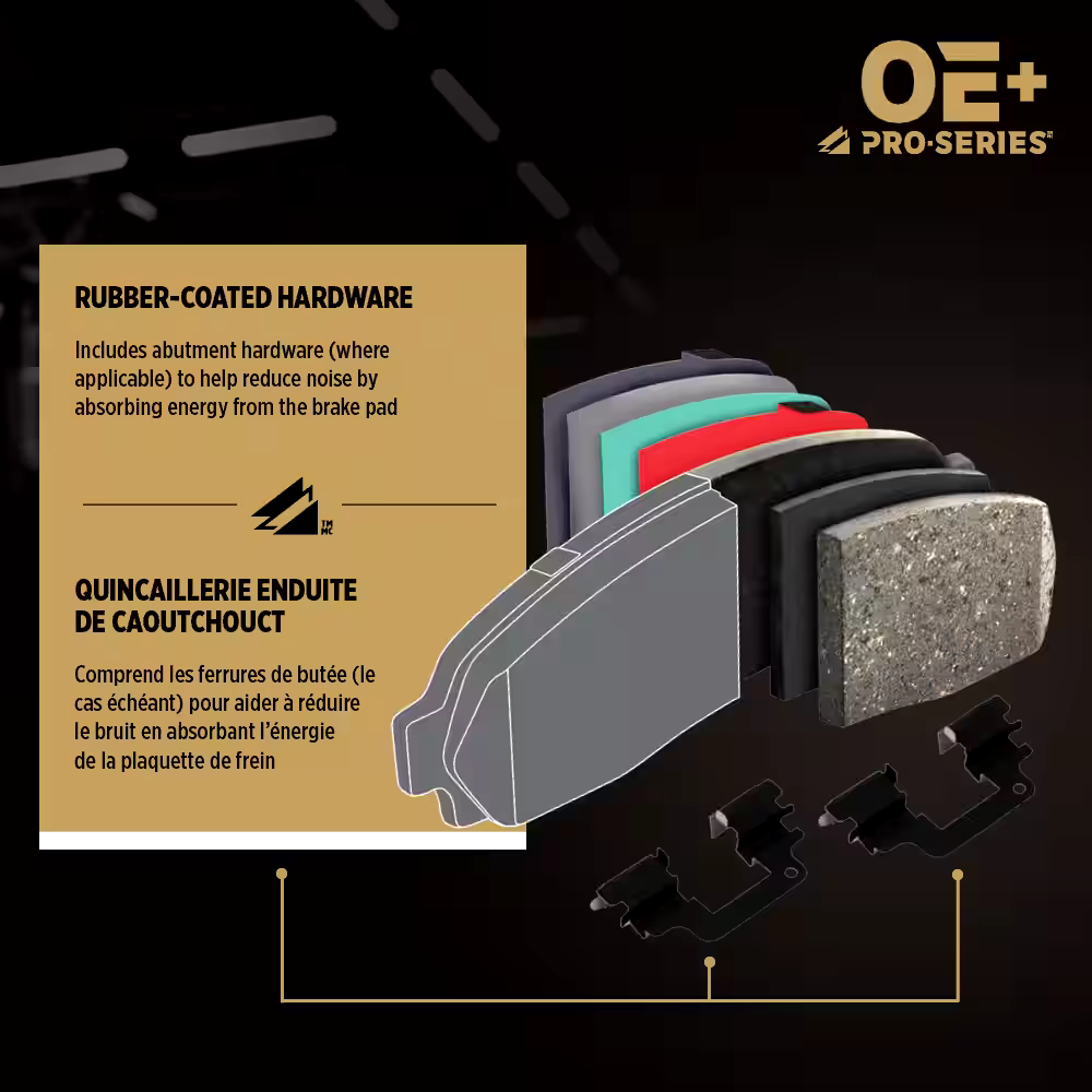 PRO-SERIES OE+ Brake Pads, Front