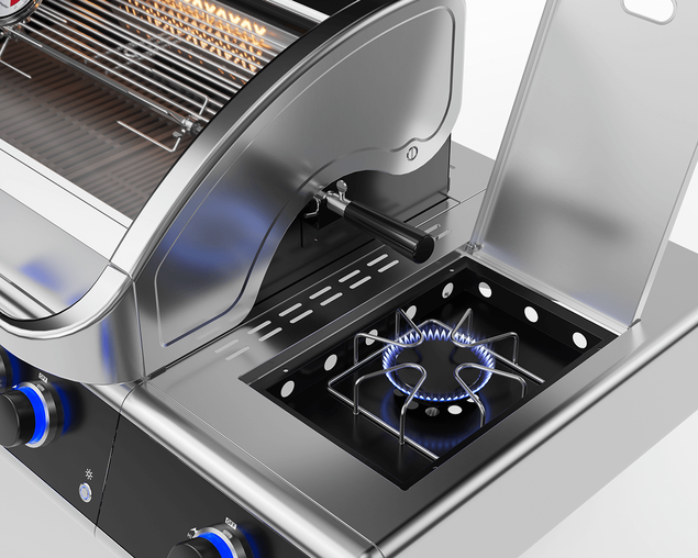 Beefmaster Deluxe T-Series 4 Burner BBQ