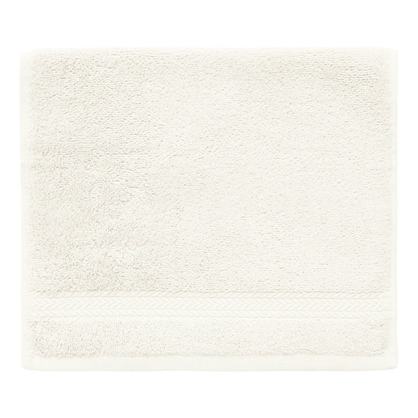 Lot de 3 serviettes invité 550 g/m² Ecru 30x50 cm LUXURY