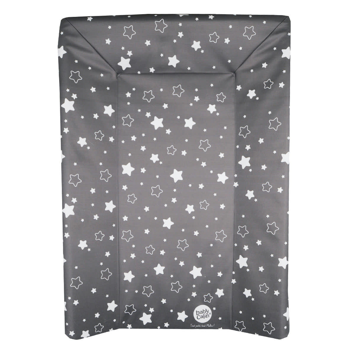 LUXE - Matelas à langer bébé Gris en PVC 50x70 cm