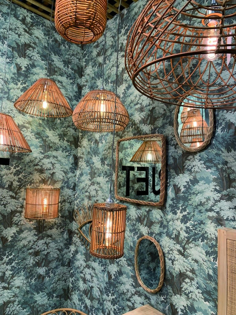 - Set de table rectangle rigide alvéoles 30x40cm