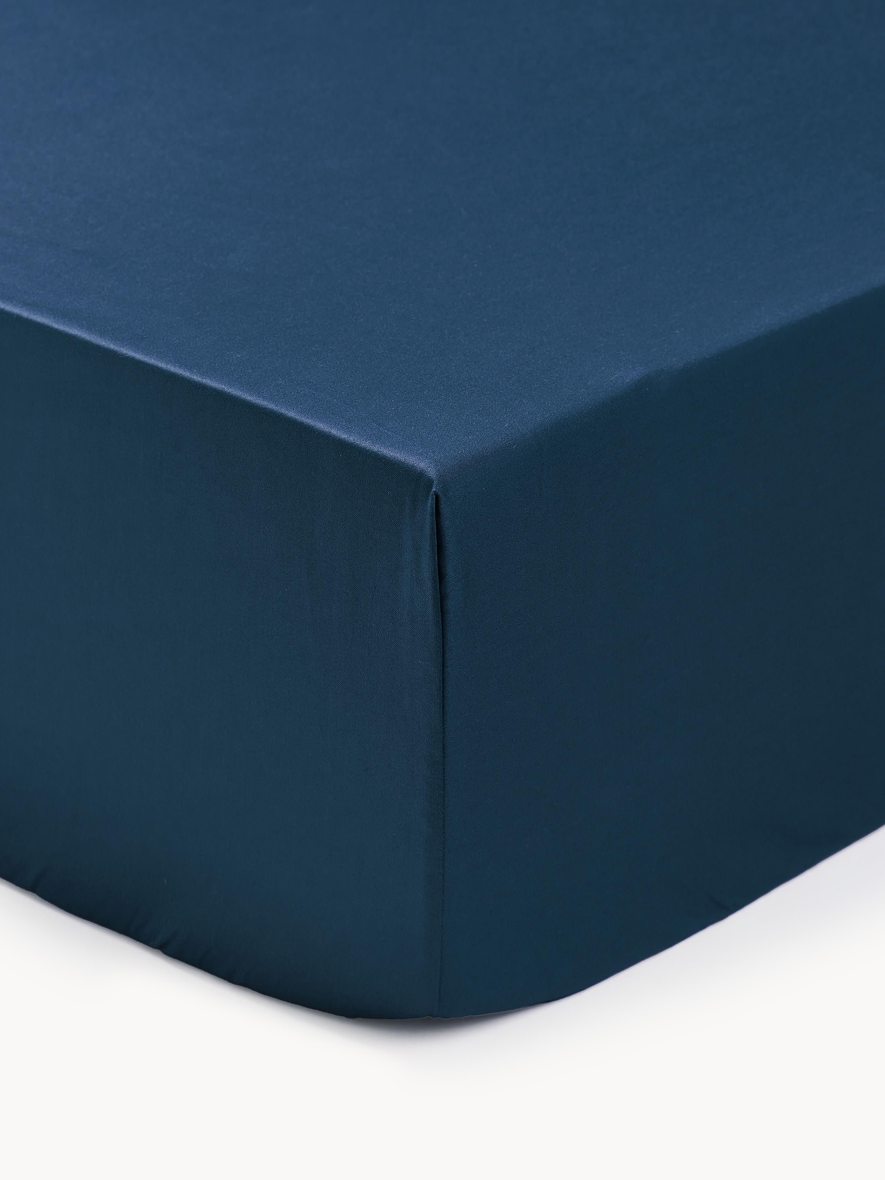 Spannbettlaken Premium, Baumwollsatin