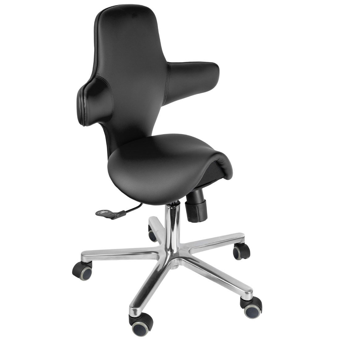 Ergonomiczny hoker regulowany SELLA 4 czarny