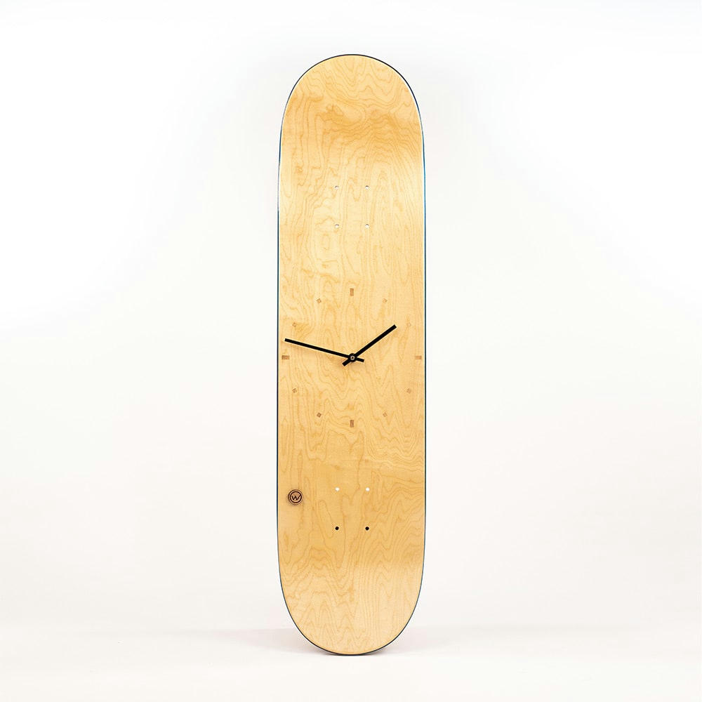 - Horloge Skate en bois L81 cm
