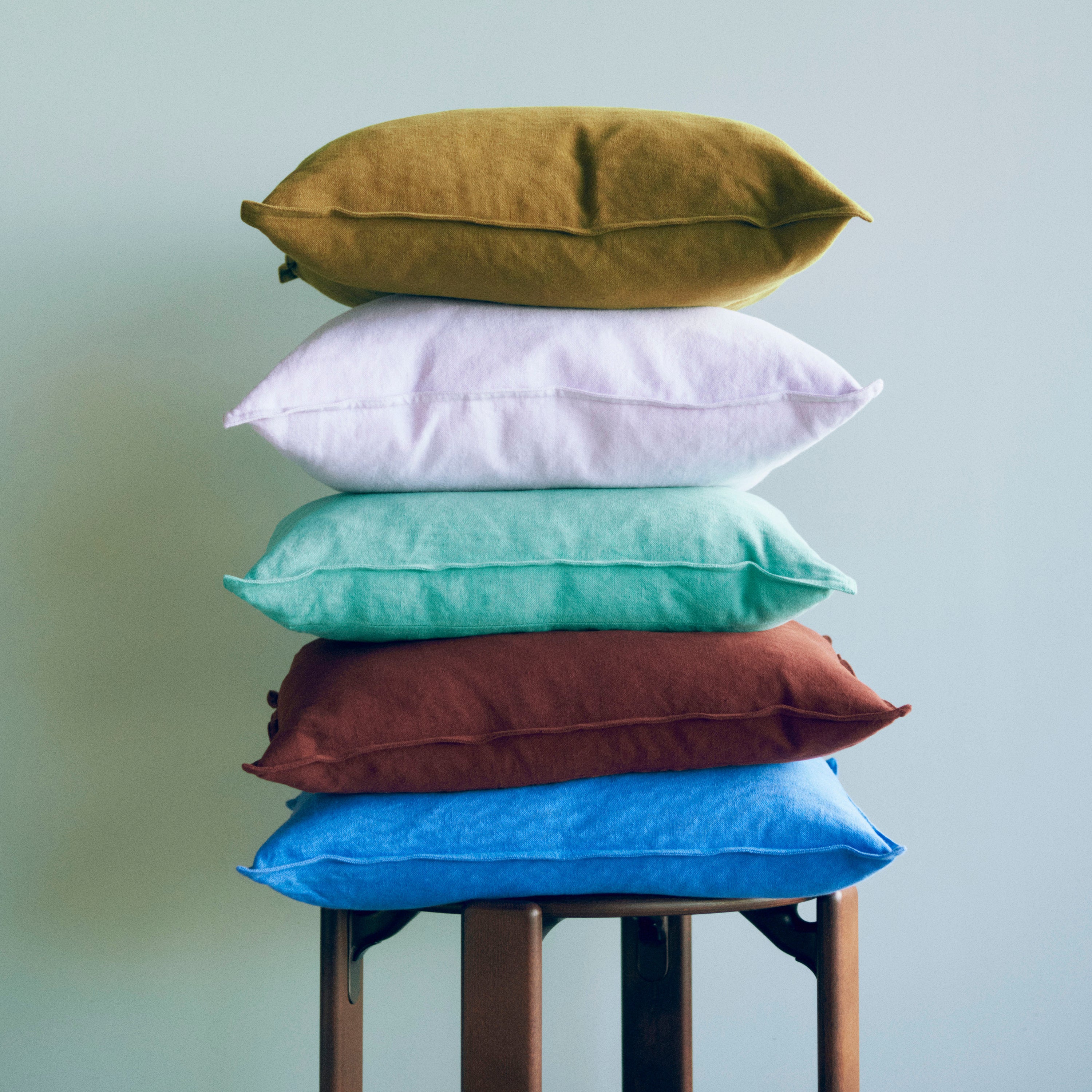 HAY Linen Kussenhoes 50 x 50 - Lavendel