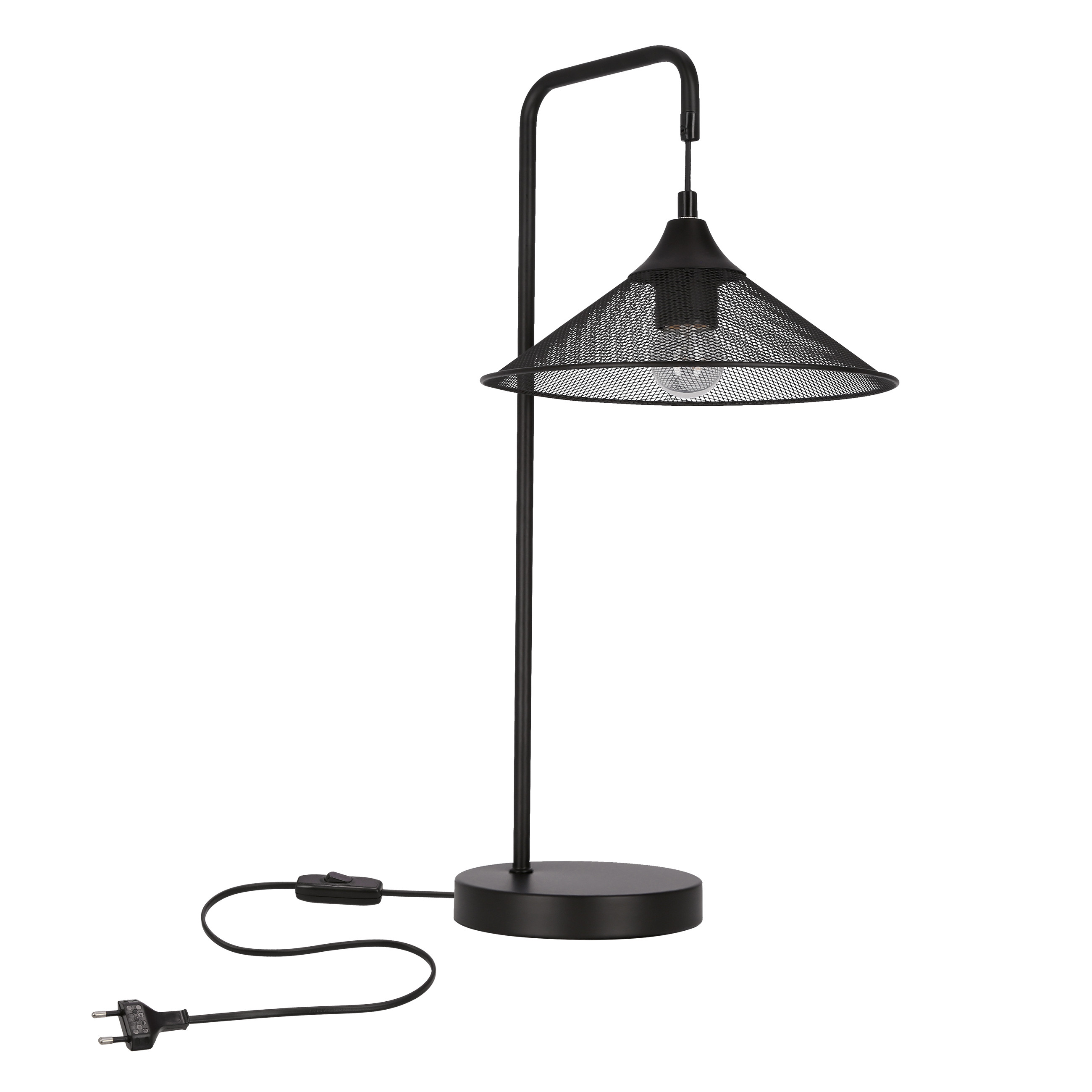 Stołowa KIRUNA lampa 1 czarny 55x25x30