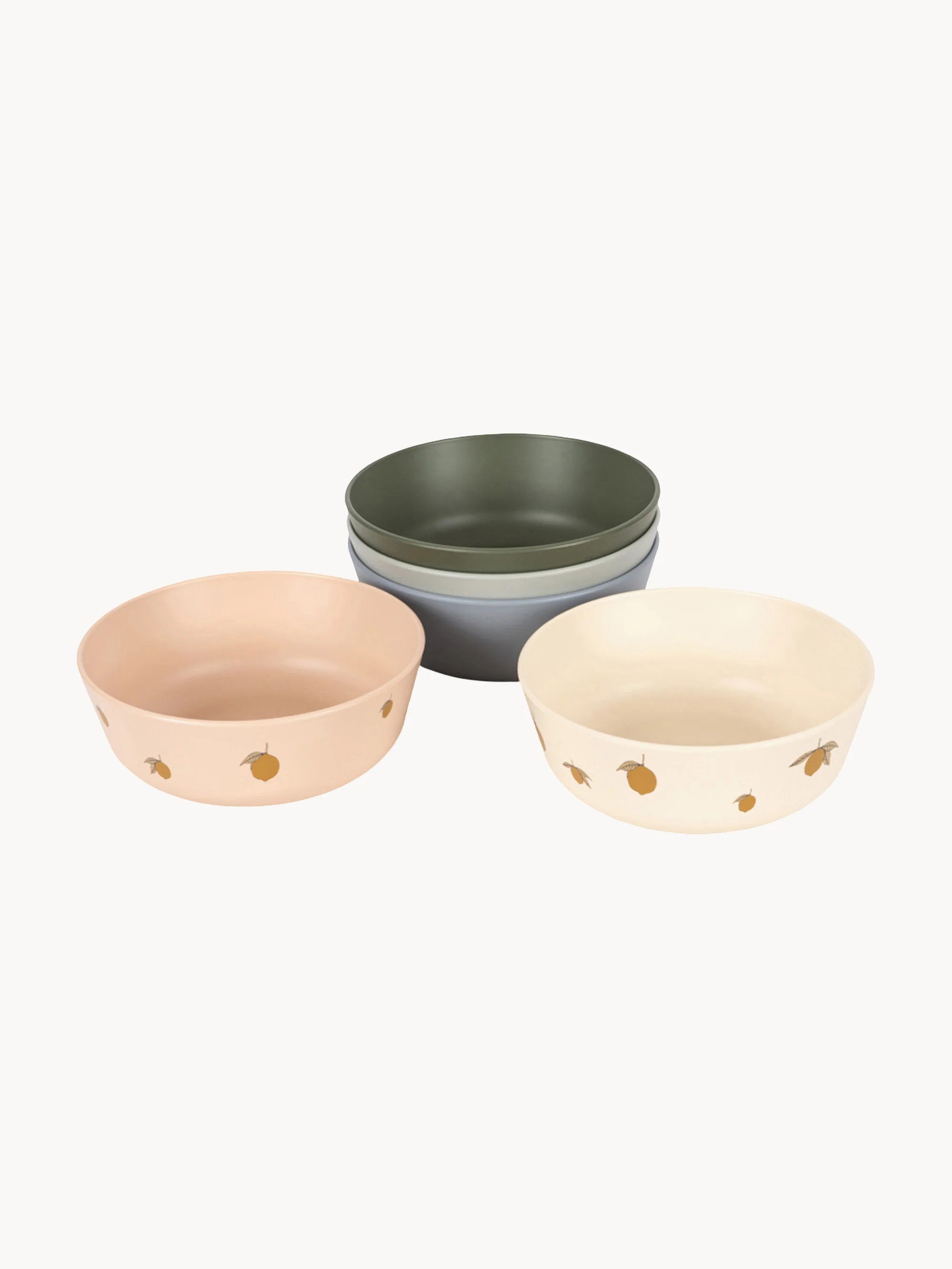 Kinder-Schälchen Lemon, 5er-Set